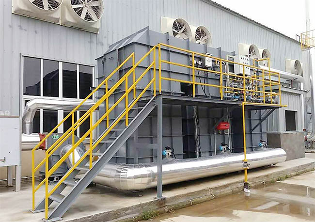 制藥廢氣風(fēng)量小、濃度高直接燃燒處理工程